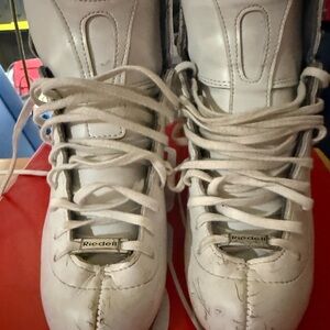 Riedel White Ice Skates